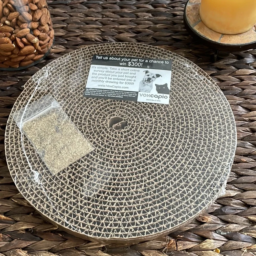 The Original Turbo Scratcher Genuine Replacement Pad - Includes Cat Nip 🐈